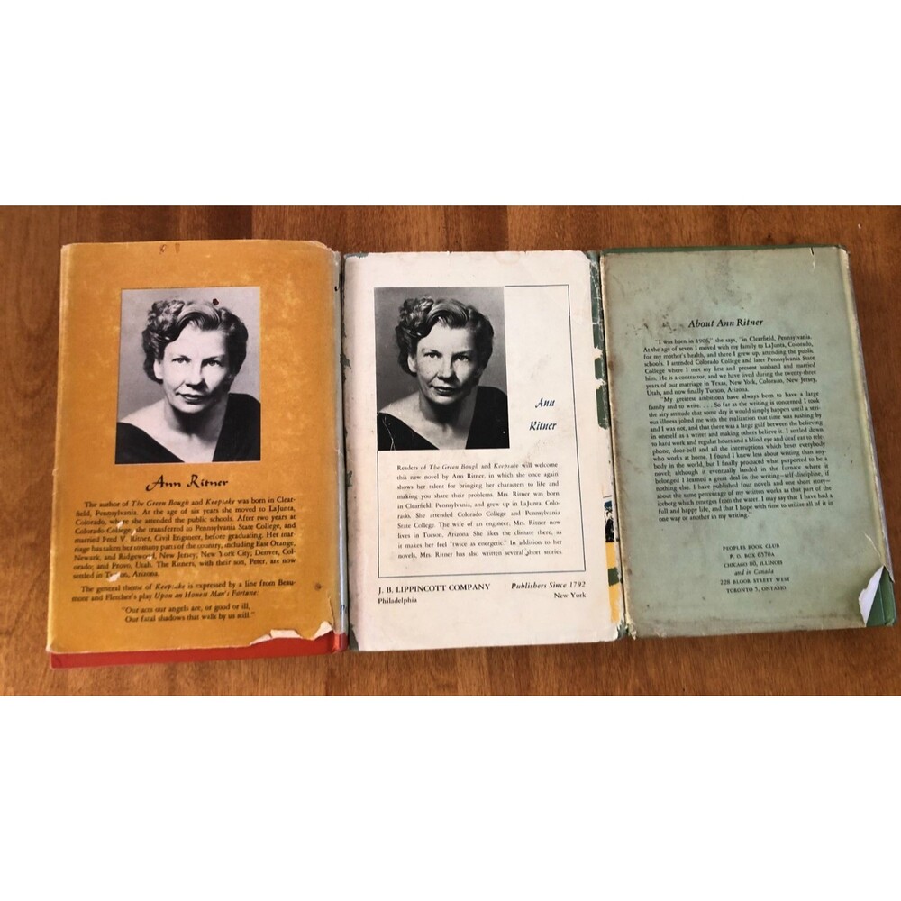 Ann Ritner Book Lot of 3 HC DJ Keepsake Green Bough Summer Brings Gifts Vintage - Picture 2 of 10